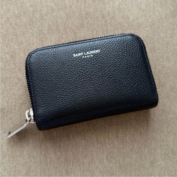 Saint Laurent Black Leather Wallet - Picture 2 of 9
